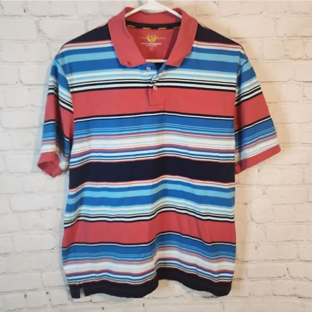 Men's Club Room "Estate Performance" polo shirt, size Large